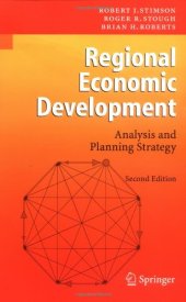 book Regional Economic Development: Analysis and Planning Strategy  