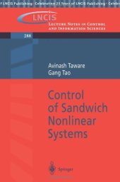 book Control of sandwich nonlinear systems  