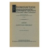 book Amos' geistige Heimat  