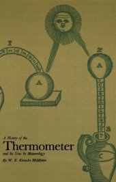 book A History of the Thermometer and Its Use in Meteorology  