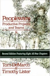 book PeopleWare. Productive Projects and Teams