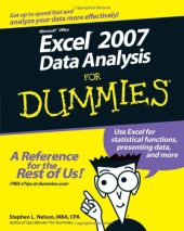 book Excel. 2007 Data Analysis for Dummies