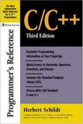 book C/C++ Programmer's Reference, Third Edition 