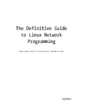 book Definitive Guide to Linux Network Programming