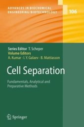 book Cell Separation: Fundamentals, Analytical and Preparative Methods