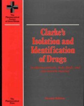 book Clarke's Isolation and Identification of Drugs