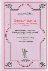 book Nedjeljivi ostatak. Ogled o Schellingu i srodnim pitanjima  