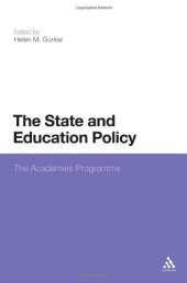 book State and Education Policy: The Academies Programme  