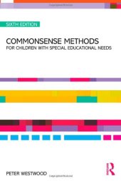 book Commonsense Methods for Children with Special Educational Needs, 6th Edition  