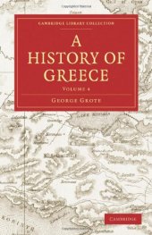 book A History of Greece, Volume 04 of 12, originally published in 1847