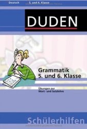 book Grammatik 5. und 6. Klasse. Übungen zur Wort- und Satzlehre (Lernmaterialien)  