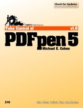 book Take Control of PDFpen 5  