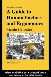 book A Guide to Human Factors and Ergonomics  