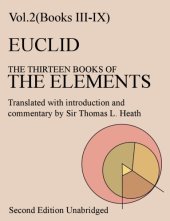 book The Thirteen Books of the Elements, Vol. 2: Books 3-9  