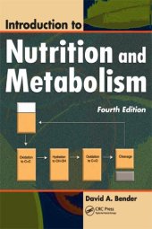 book Introduction to Nutrition and Metabolism, Fourth Edition  