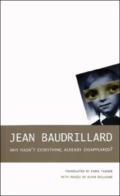 book Why Hasn't Everything Already Disappeared? (SB-The French List)  