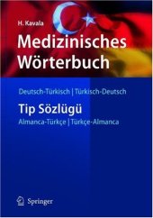 book Medizinisches Wörterbuch Deutsch - Türkisch Türkisch - Deutsch  