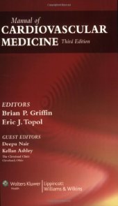 book Manual of Cardiovascular Medicine, 3rd Edition  