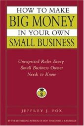 book How to Make Big Money In Your Own Small Business: Unexpected Rules Every Small Business Owner Needs to Know  