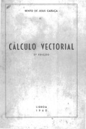 book Calculo Vectorial, 3ª Edição  