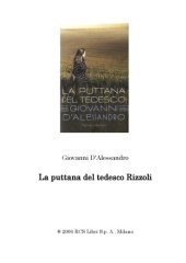 book La puttana del tedesco  