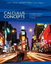 book Calculus Concepts - An Applied Approach to the Mathematics of Change, 4th Edition  