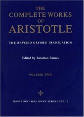 book The Complete Works of Aristotle (The Revised Oxford Translation)