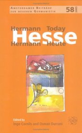 book Hermann Hesse Today - Hermann Hesse Heute  