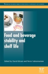 book Food and Beverage Stability and Shelf Life (Woodhead Publishing Series in Food Science, Technology and Nutrition)  