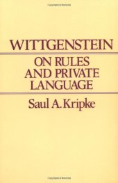 book Wittgenstein on Rules and Private Language: An Elementary Exposition  