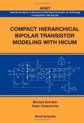 book Compact Hierarchical Bipolar Transistor Modeling With Hicum (International Series on Advances in Solid State Electronics and Technology)  