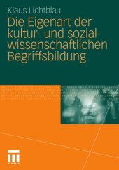 book Die Eigenart der kultur- und sozialwissenschaftlichen Begriffsbildung  