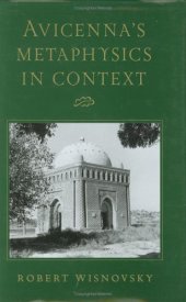 book Avicenna’s Metaphysics in Context  