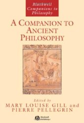 book A Companion to Ancient Philosophy