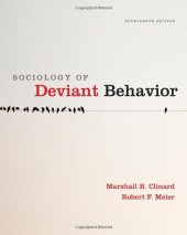 book Sociology of Deviant Behavior  