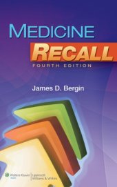 book Medicine Recall (Recall Series)  