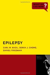 book Epilepsy (What Do I Do Now?)  