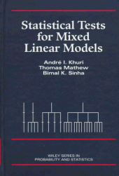 book Statistical Tests for Mixed Linear Models  