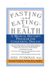 book Fasting and Eating for Health: A Medical Doctor's Program for Conquering Disease  