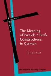 book The Meaning of Particle Prefix Constructions in German  