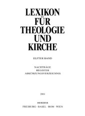 book Lexikon für Theologie und Kirche (LThK3) - Band 11  