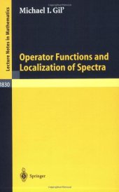 book Operator Functions and Localization of Spectra