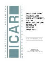 book THE EFFECTS OF AGGREGATES CHARACTERISTICS ON THE PERFORMANCE OF PORTLAND CEMENT CONCRETE  