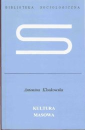 book Kultura masowa: krytyka i obrona  