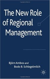 book The New Role of Regional Management  