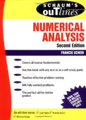 book Schaum's Outline of Numerical Analysis, Second Edition  