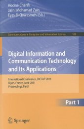 book Digital Information and Communication Technology and Its Applications: International Conference, DICTAP 2011, Dijon, France, June 21-23, 2011. Proceedings, Part I