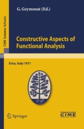book Constructive Aspects of Functional Analysis