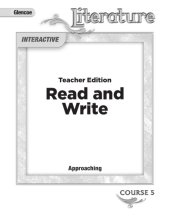 book Read and Write Course 5 Approaching Level - Teacher Edition    