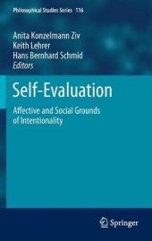 book Self-Evaluation: Affective and Social Grounds of Intentionality 